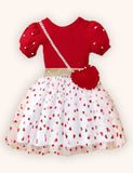 Valentine's Day Heart Tulle Skirt Set