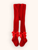 Festival Bow Knitted Leggings