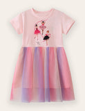 Ballet Girl Tulle Cotton Dress