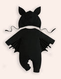 Halloween Bat Romper + Hat