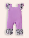 Halloween Embroidered Romper