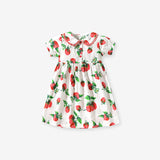 Strawberry Full Printed  Cotton Dress