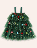 Christmas Tulle Spinning Dress