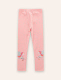 Niedliche Leggings mit Einhorn-Print