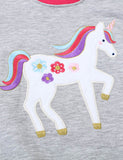 Unicorn Appliqué Sweatshirt