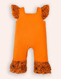 Halloween Embroidered Romper