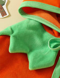 Halloween Pumpkin Hooded Cape