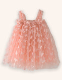 3D Butterfly Flower Tulle Dress