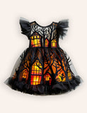 Tulle Halloween Haunted House Dress