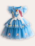Butterfly Garden Tulle Partykleid