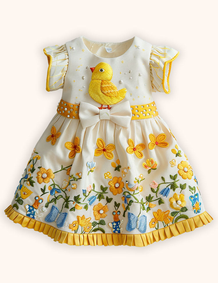 Svečana haljina s printom pahuljica