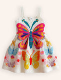 Multi Butterfly Appliqué Dress