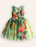 Butterfly Garden Tulle Partykleid