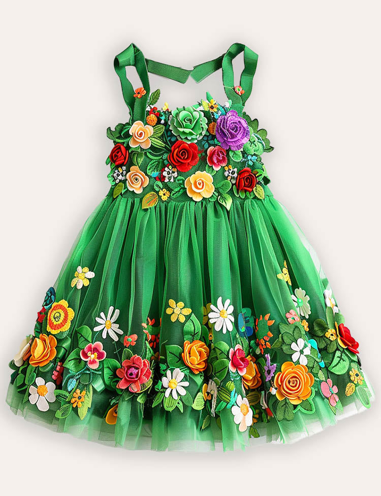Butterfly Garden Tulle Partykleid