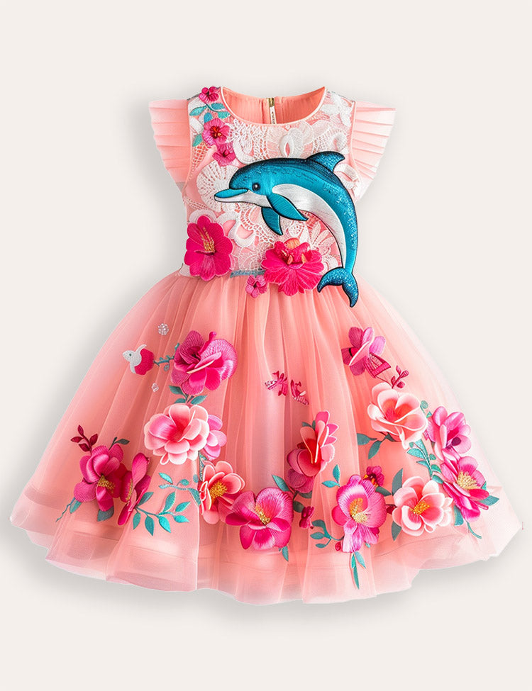 Dolphin Tiul Party Dress