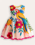 Parrot Tulle Party šaty