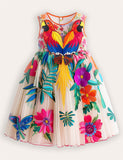 Parrot Tulle Party šaty