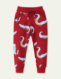 Alligator Printed Sweatpants - Mini Taylor