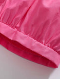 Animal Appliqué Ruffle Sleeve Vest Set - Mini Taylor