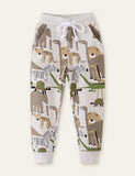 Animal Friends Full Printed Sweatpants - Mini Taylor