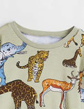 Animal Full Printed Pajamas - Mini Taylor