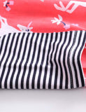 Animal Print Striped Dress - Mini Taylor