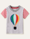 Balloon Appliqué T-shirt - Mini Taylor
