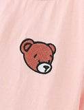 Bear Embroidered T-shirt - Mini Taylor