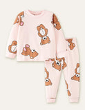Bear Full Printed Pajamas Set - Mini Taylor