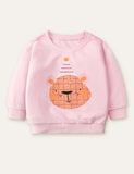 Birthday Bear Printed Sweatshirt - Mini Taylor