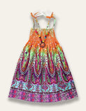 Bohemian Print Family Matching Dress - Mini Taylor