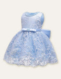 Bow Mesh Party Dress - Mini Taylor