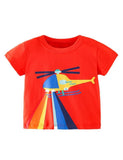 Mini TaylorBoy's Cartoon Helicopter Printed T-shirt - Mini Taylor