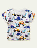 Boys' Cartoon Knitted T-shirt - Mini Taylor
