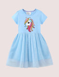 Bunny Starry Sky Mesh Dress - Mini Taylor