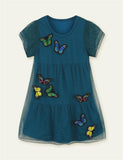 Butterfly Appliqué Tulle Mesh dress - Mini Taylor