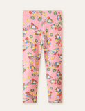 Butterfly Floral Printed Leggings - Mini Taylor