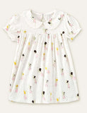 Butterfly Girl Printed Dress