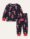 Butterfly Girl Printed Pajamas - Mini Taylor