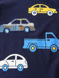 Car Appliqué T-shirt Suit - Mini Taylor