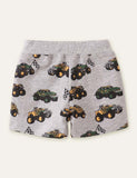 Car Printed Shorts - Mini Taylor