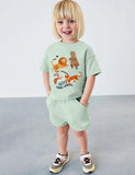 Cartoon Animals Printed Set - Mini Taylor