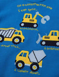 Cartoon Car Embroidered Sweatshirt - Mini Taylor