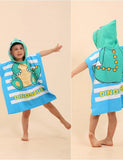 Cartoon Cloak Beach Towel - Mini Taylor