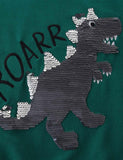 Cartoon Dinosaur Sweatshirt - Mini Taylor