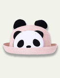 Cartoon Panda Straw Hat - Mini Taylor