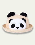 Cartoon Panda Straw Hat - Mini Taylor