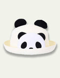 Cartoon Panda Straw Hat - Mini Taylor