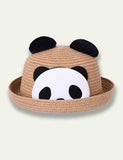 Cartoon Panda Straw Hat - Mini Taylor