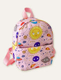 Cartoon Printed Schoolbag Backpack - Mini Taylor